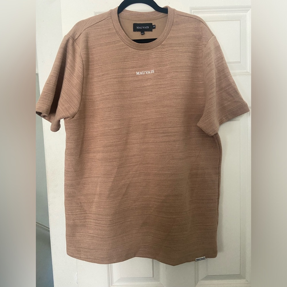 Mauvais Men's Short Sleeve Tee in Tan